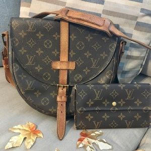 Louis Vuitton Chantilly GM and Wallet